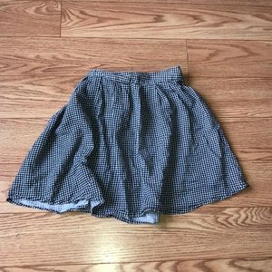 Old navy checkered skirt